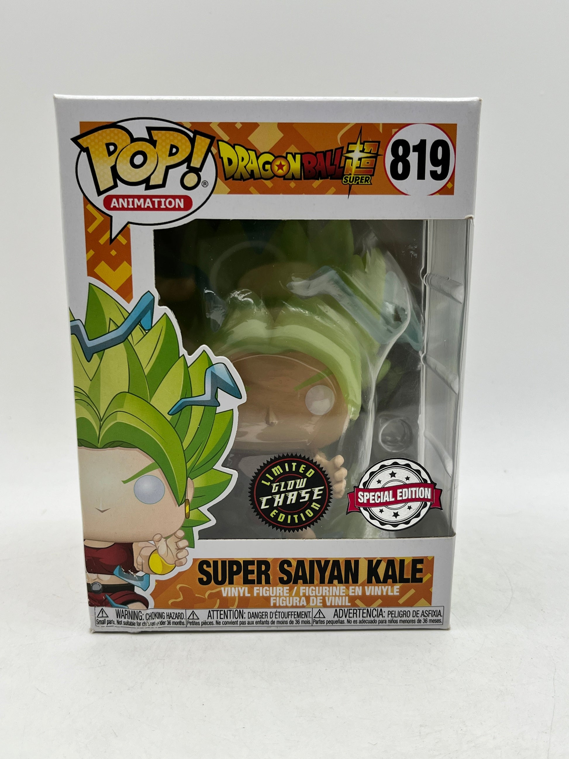 Funko POP! Animation - Dragon Ball Super - Super Saiyan Kale #819 - Glow Chase FRENLY BRICKS - Open 7 Days