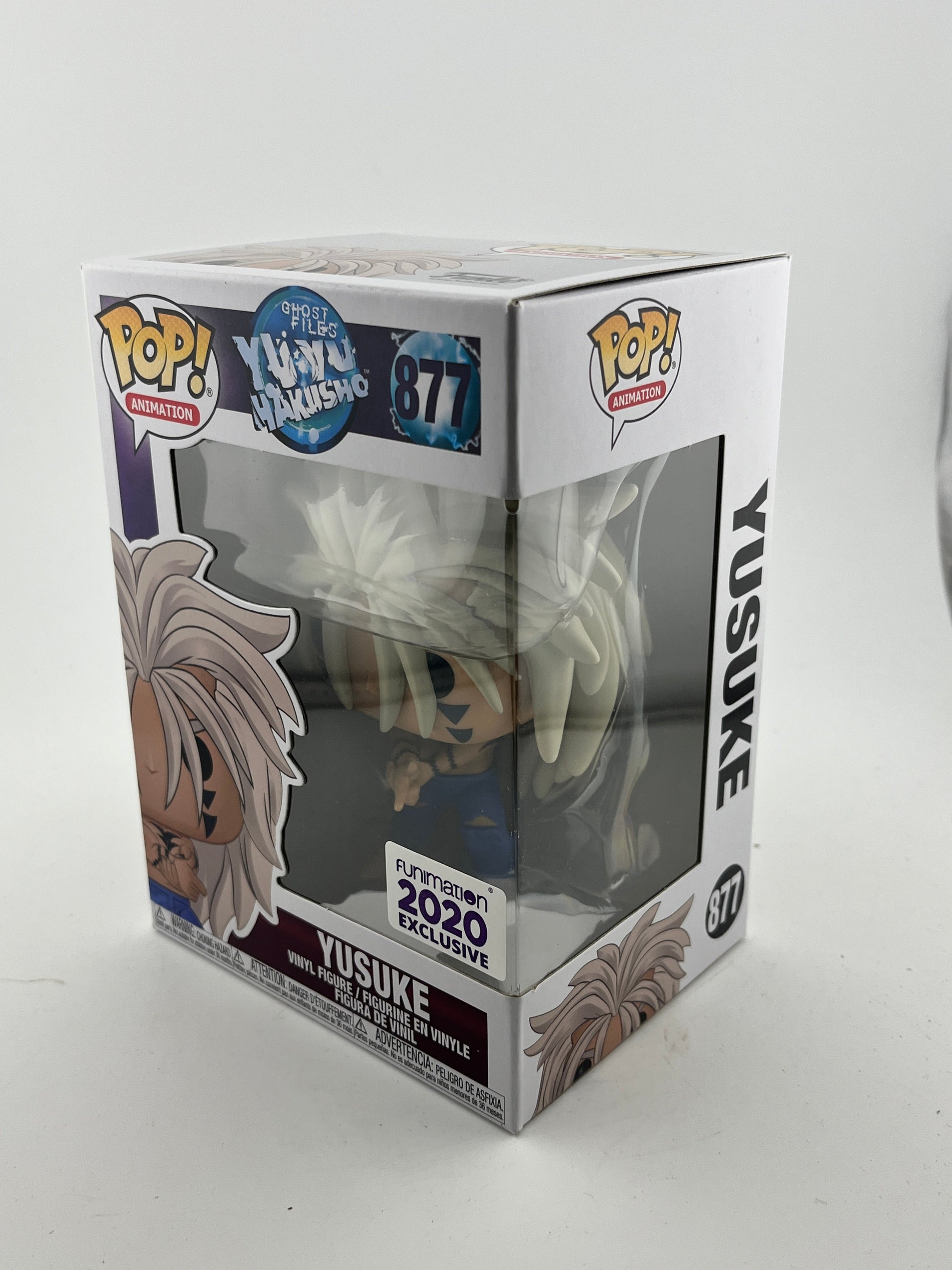Funko POP! Animation Yu Yu Hakusho - Yusuke #877 - Funimation 2020 Exclusive FRENLY BRICKS - Open 7 Days