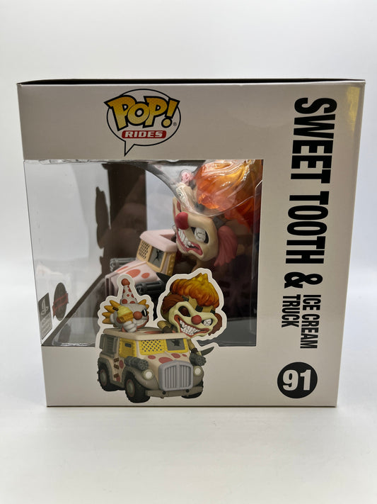 Funko POP! Rides PlayStation - Sweet Tooth & Ice Cream Truck #91 - Special Edition FRENLY BRICKS - Open 7 Days