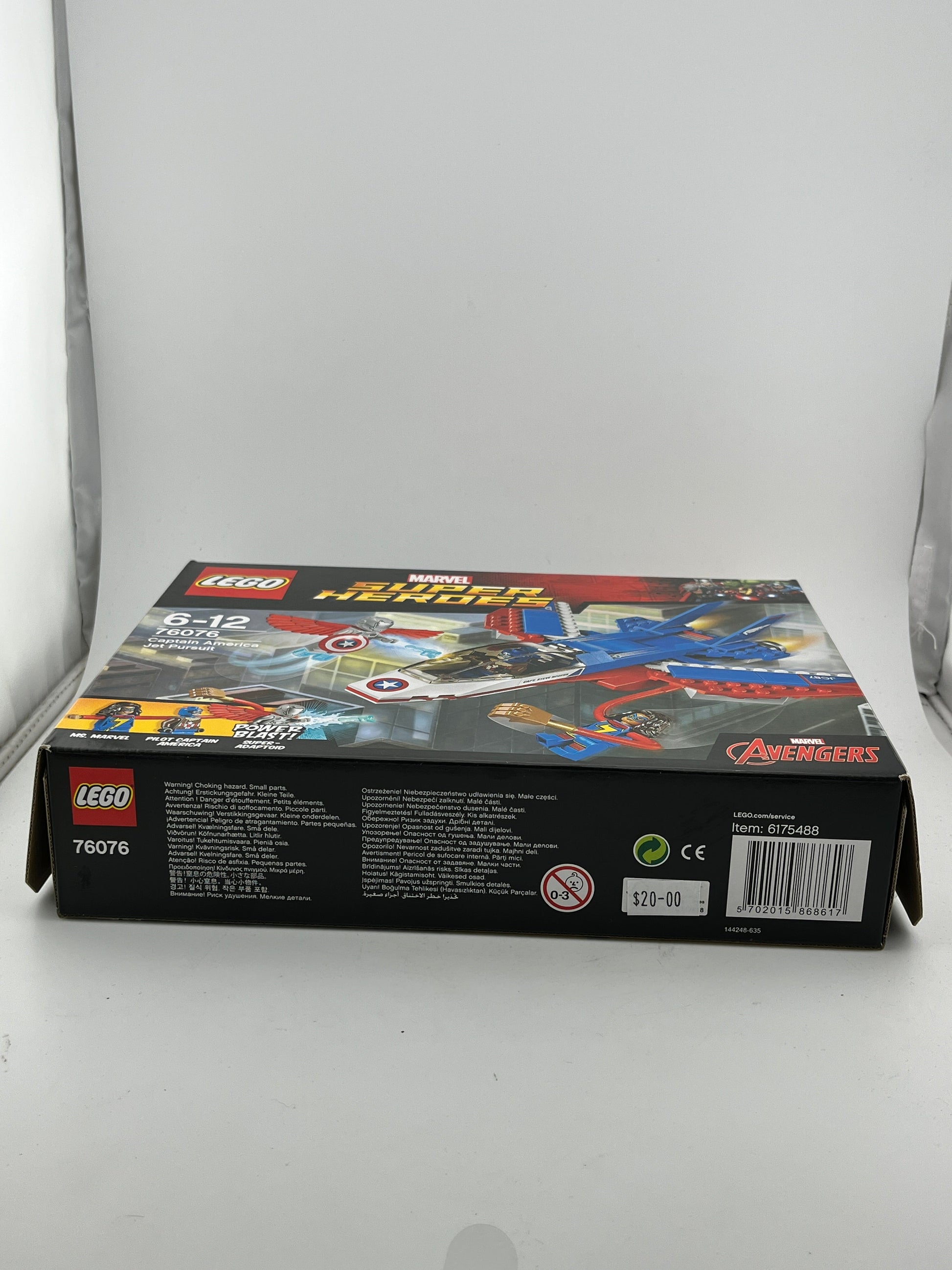 Lego Marvel Super Heroes - Captain Americas Jet Pursuit 76076 - Sealed FRENLY BRICKS - Open 7 Days