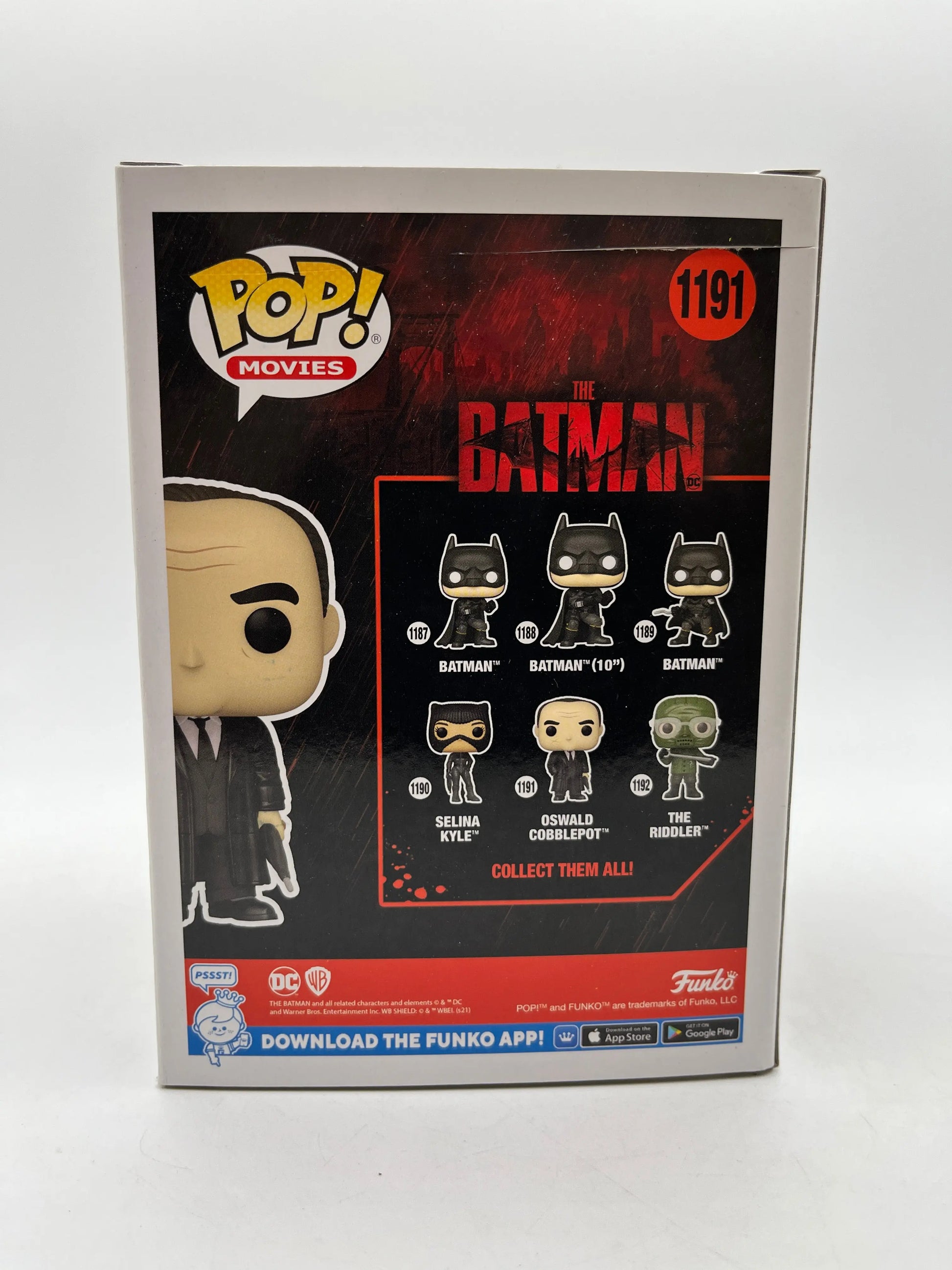 Funko POP! Movies The Batman Oswald Cobblepot #1191 - Vinyl Collectable FRENLY BRICKS - Open 7 Days