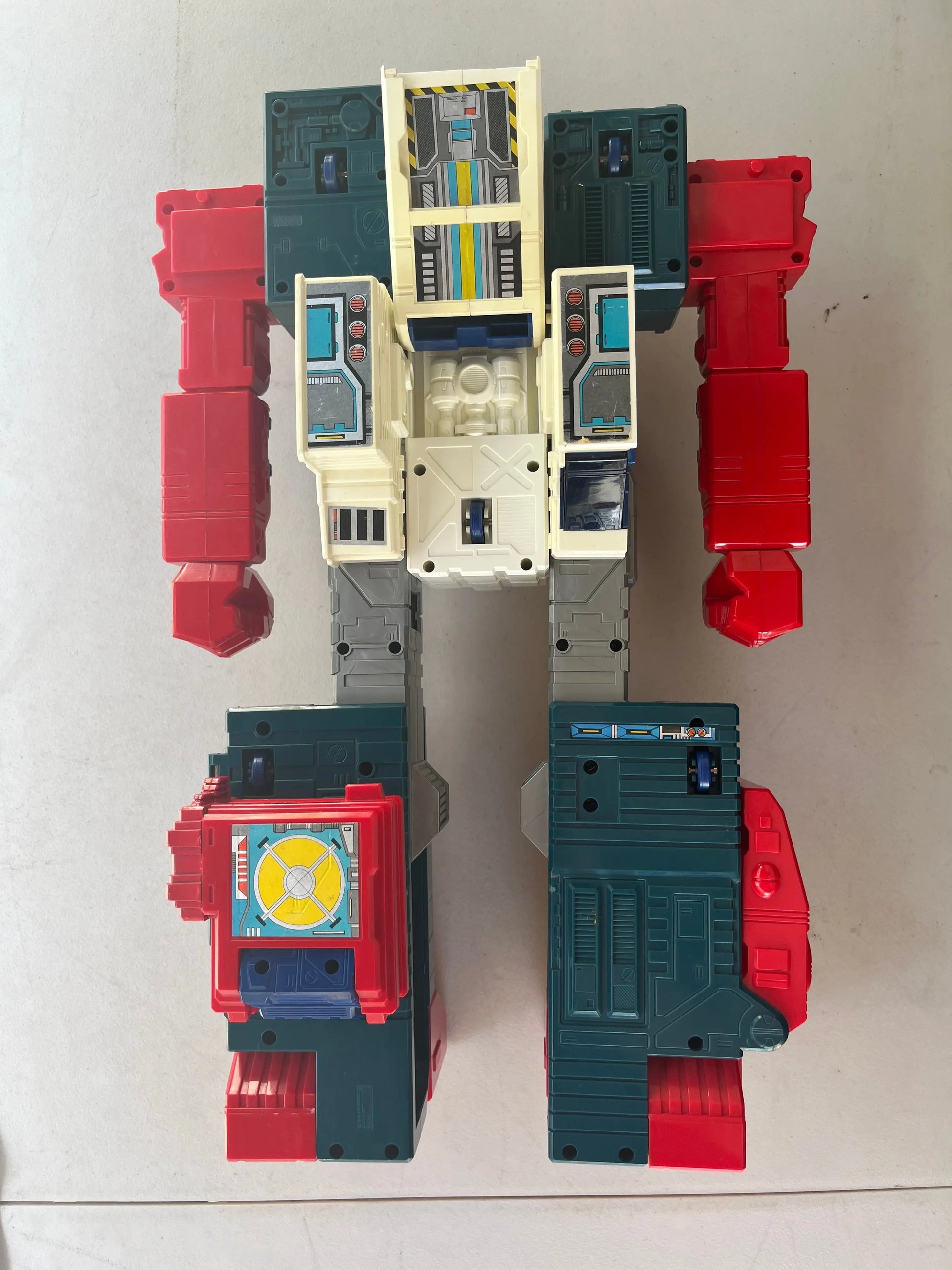 TRANSFORMERS G1 FORTRESS MAXIMUS NEAR COMPLETE 1987 VINTAGE HASBRO HEADMASTER FRENLY BRICKS - Open 7 Days