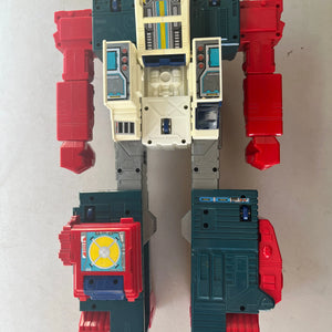 TRANSFORMERS G1 FORTRESS MAXIMUS NEAR COMPLETE 1987 VINTAGE HASBRO HEADMASTER FRENLY BRICKS - Open 7 Days