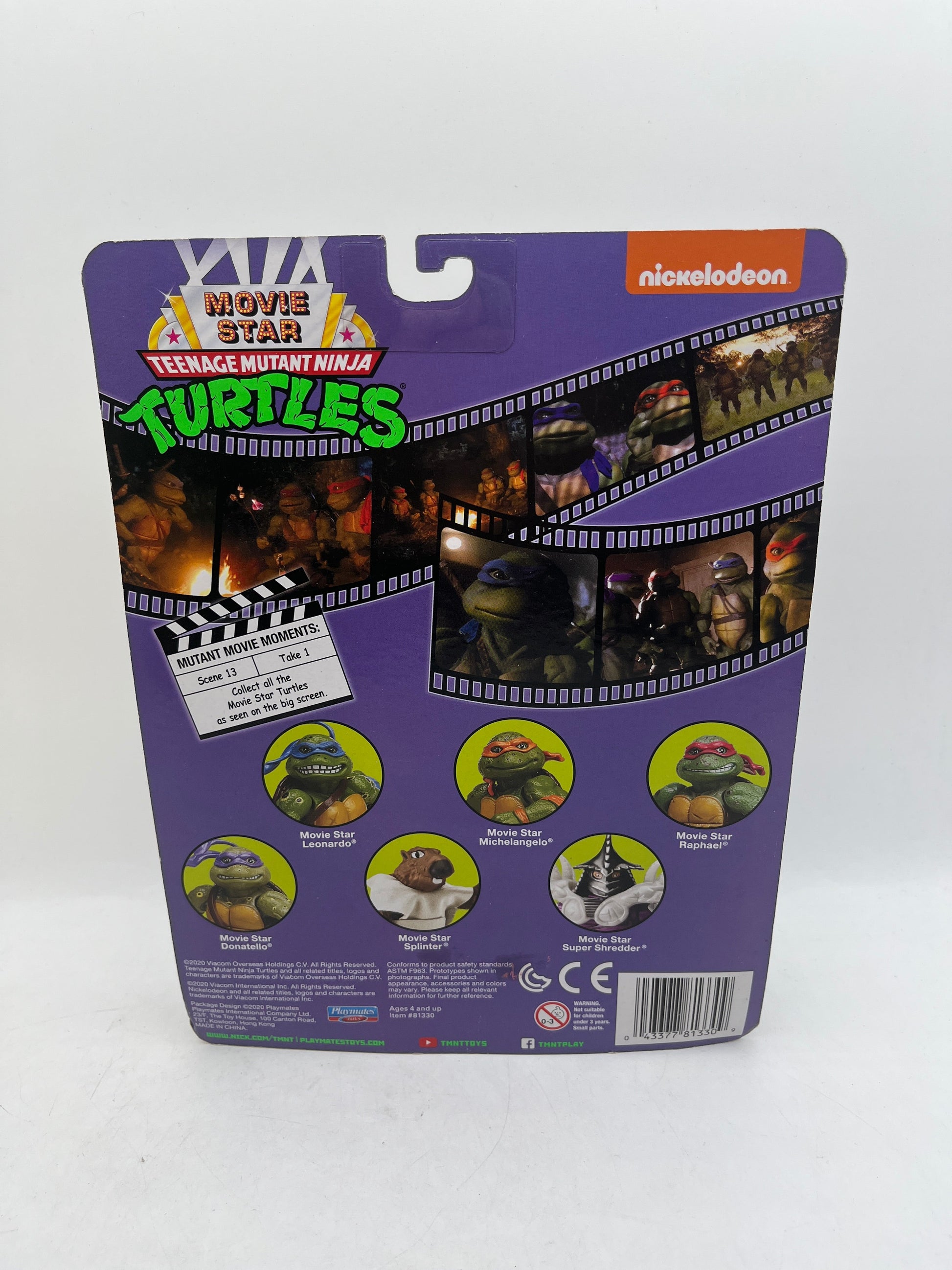 TMNT Teenage Mutant Ninja Turtles Movie Star - Michelangelo FRENLY BRICKS - Open 7 Days