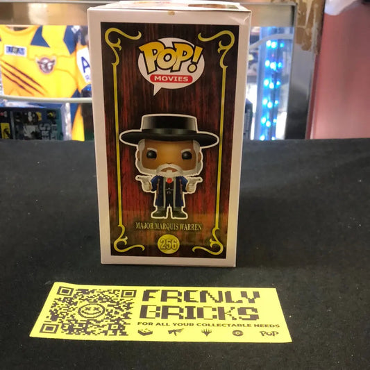 Funko Pop! Movies Hateful Eight #256 MAJOR MARQUIS WARREN Vinyl Figure FRENLY BRICKS - Open 7 Days