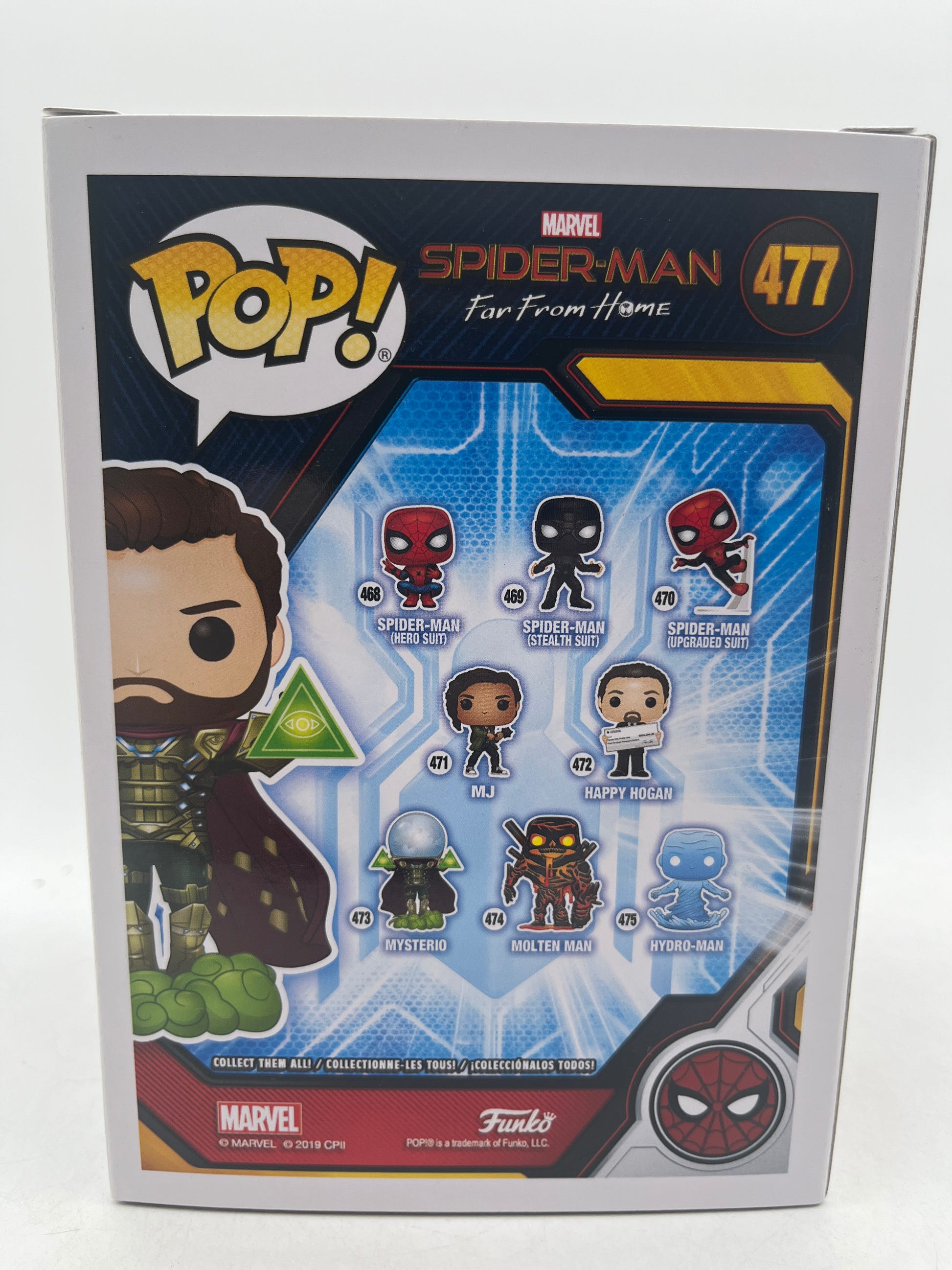 Funko Pop! Spider-Man Far from Home Mysterio Without Helmet #477 - photo 5 image 5