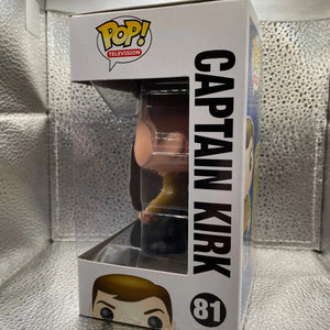 Funko POP! Television Star Trek Captain Kirk #81 Vinyl Figure Funko FRENLY BRICKS - Open 7 Days