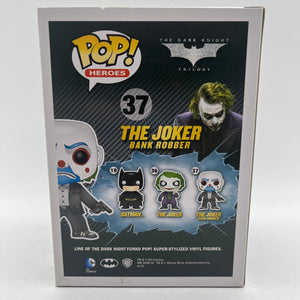 Funko Pop! The Joker Bank Robber #37 Batman the Dark Knight Trilogy Figure FRENLY BRICKS - Open 7 Days