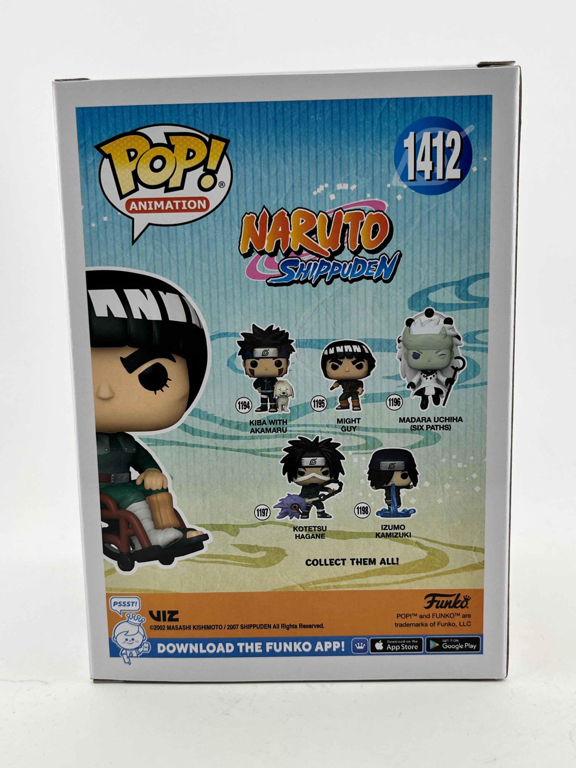 Funko POP! Animation Naruto Shippuden - Might Guy #1412 - Special Edition FRENLY BRICKS - Open 7 Days