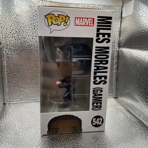 Funko Pop! Miles Morales (Gamer) 542 Chase Edition Exclusive + Protector FRENLY BRICKS - Open 7 Days