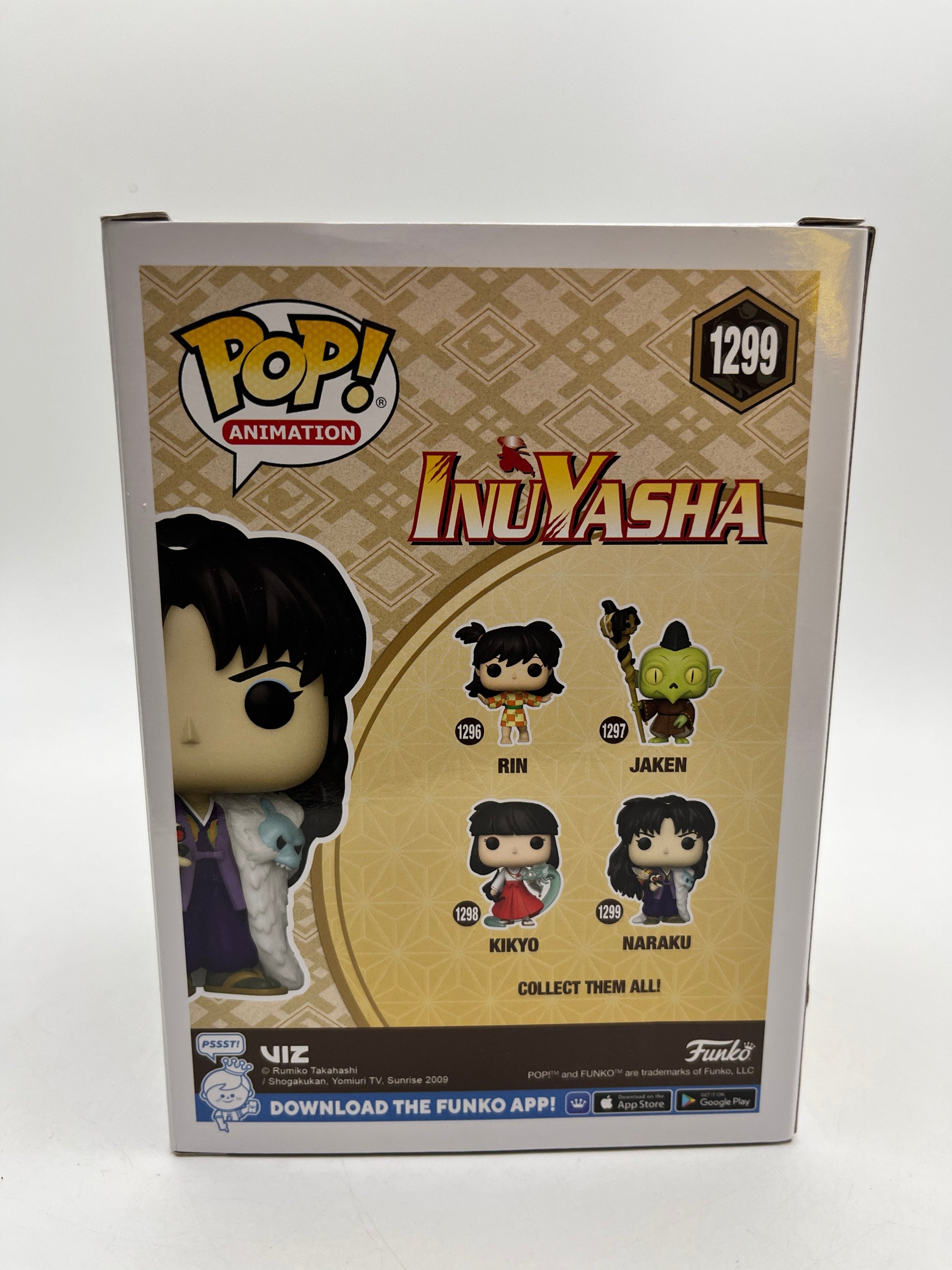 Funko POP! Animation InuYasha - Nakaku #1299 - Vinyl Collectable FRENLY BRICKS - Open 7 Days