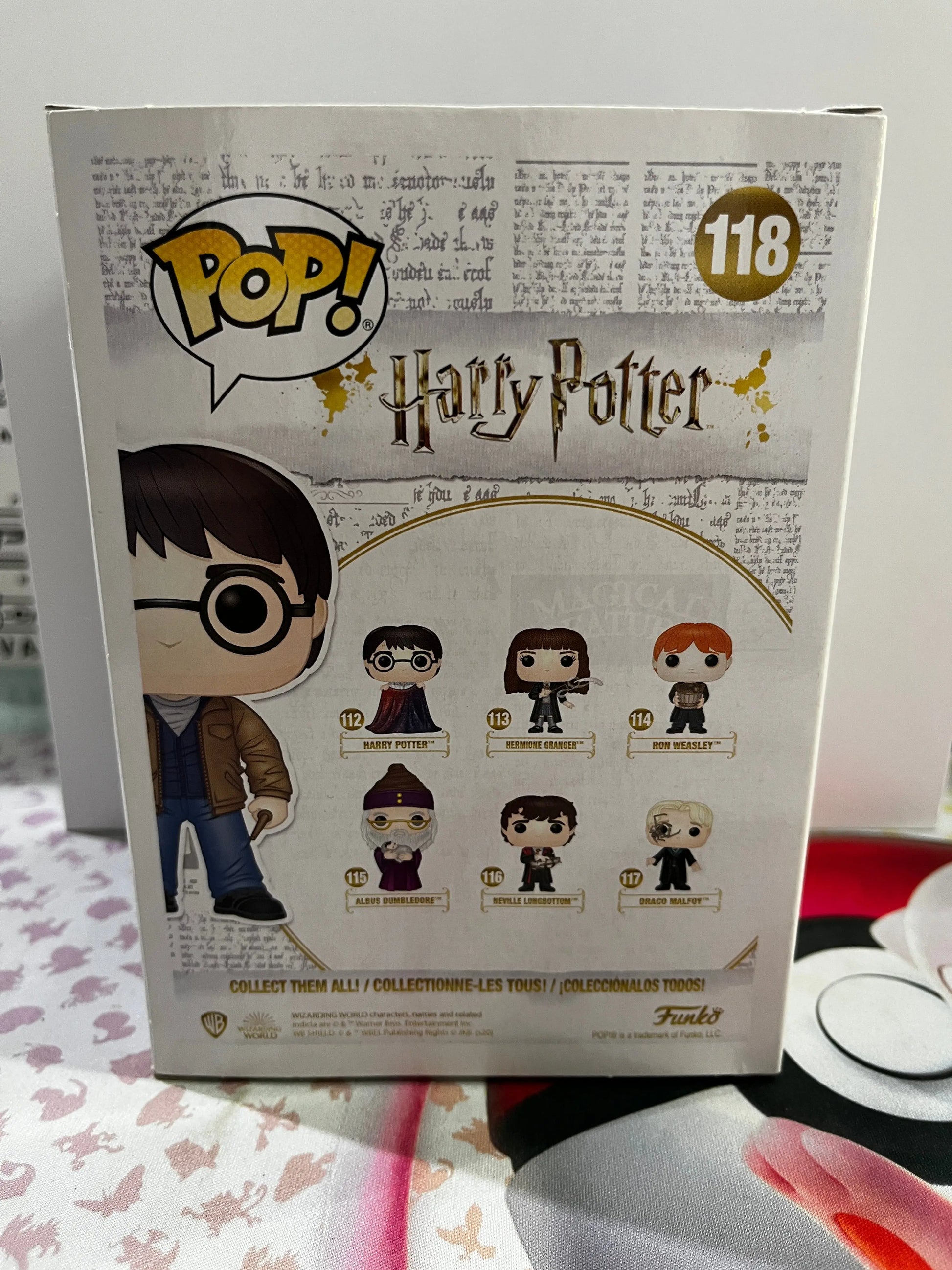 Funko Pop Vinyl Harry Potter #118 Harry Potter Special Edition Two Wands FRENLY BRICKS - Open 7 Days