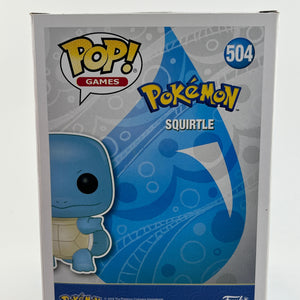 Funko POP! Games Pokémon - Squirtle #504 - Flocked Special Edition FRENLY BRICKS - Open 7 Days