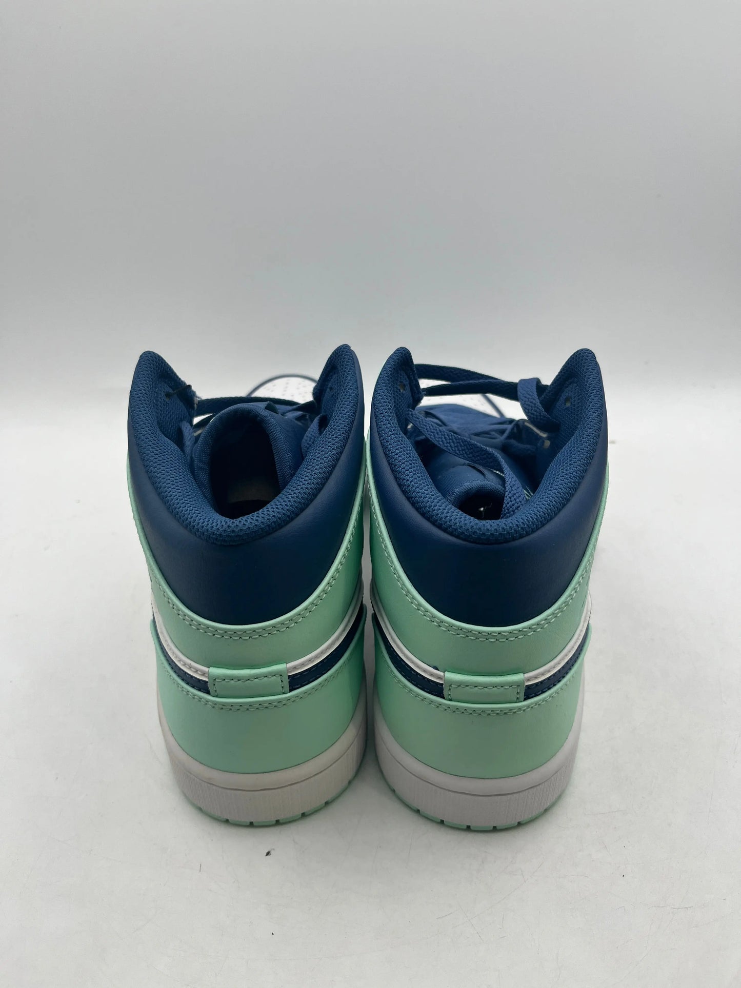 DS Nike Air Jordan 1 Mid Mystic Navy Mint Foam UK 8 - 554724-413 - New Condition FRENLY BRICKS - Open 7 Days