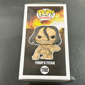 Pop Vinyl 1168 Attack On Titan Ymir’s Titan FRENLY BRICKS - Open 7 Days