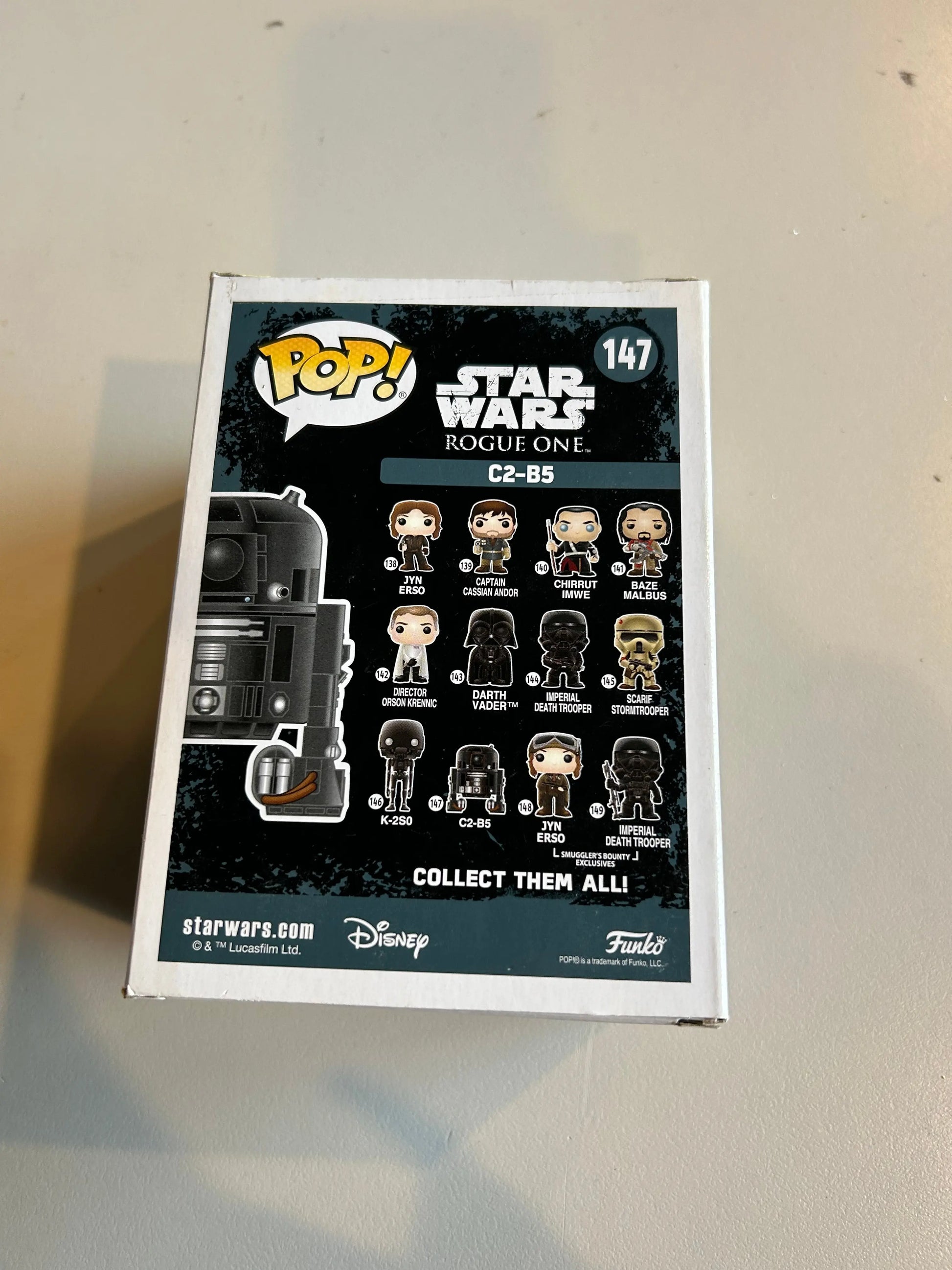 Pop Vinyl Star Wars #147 C2-B5 FRENLY BRICKS - Open 7 Days