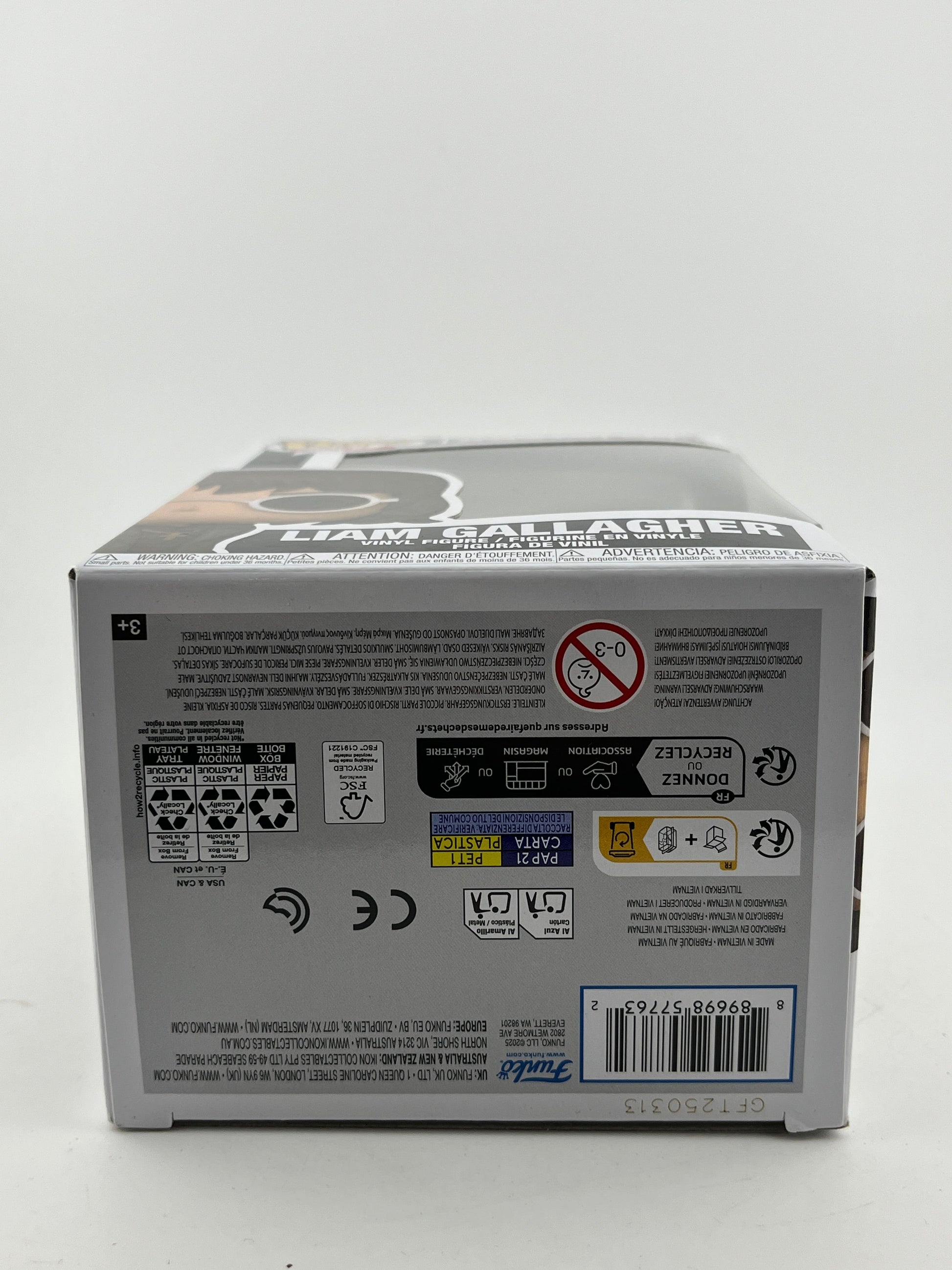 Funko POP! Rocks Oasis - Liam Gallagher #256 - Vinyl Collectable FRENLY BRICKS - Open 7 Days