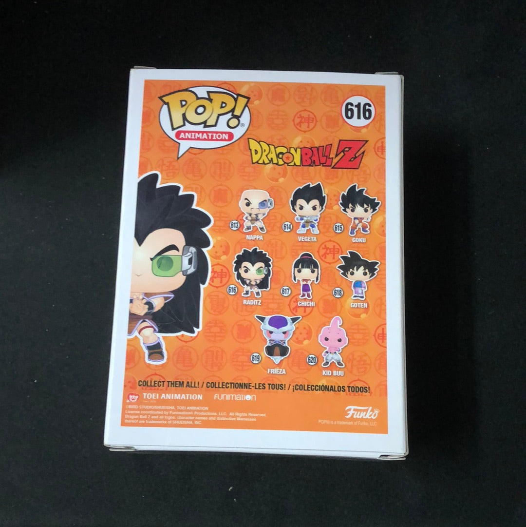 Dragon Ball Z - Radditz Pop! Vinyl Figure #616 FRENLY BRICKS - Open 7 Days