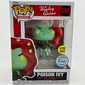 Funko POP! DC Harley Quinn - Posion Ivy #499 - Glow Special Edition FRENLY BRICKS - Open 7 Days