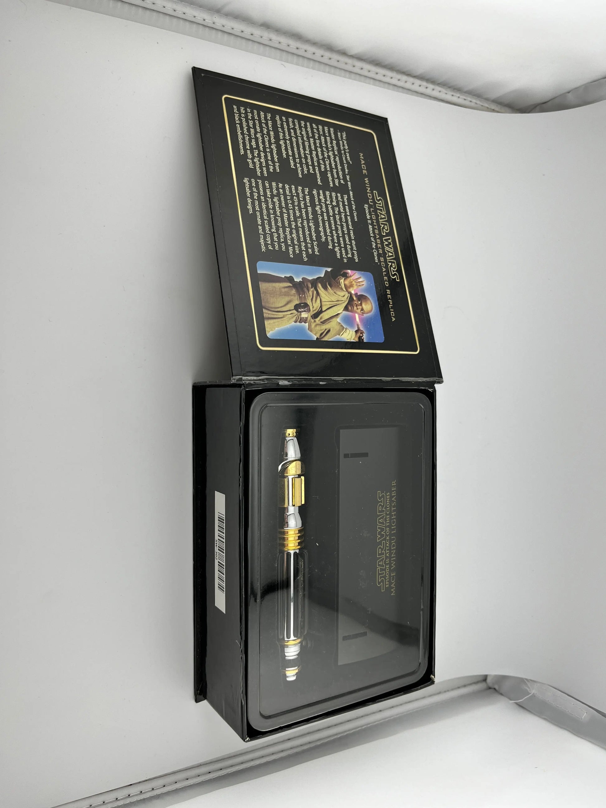 Master Replicas Star Wars Mace Windu Lightsaber Scaled Replica .45 Scale FRENLY BRICKS - Open 7 Days