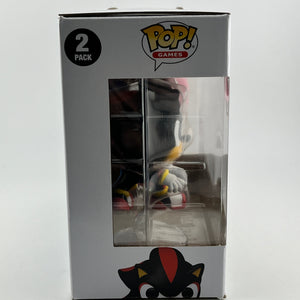 Funko POP! Games Sonic The Hedgehog - Shadow & Amy (2 pack) - Flocked Special Edition FRENLY BRICKS - Open 7 Days