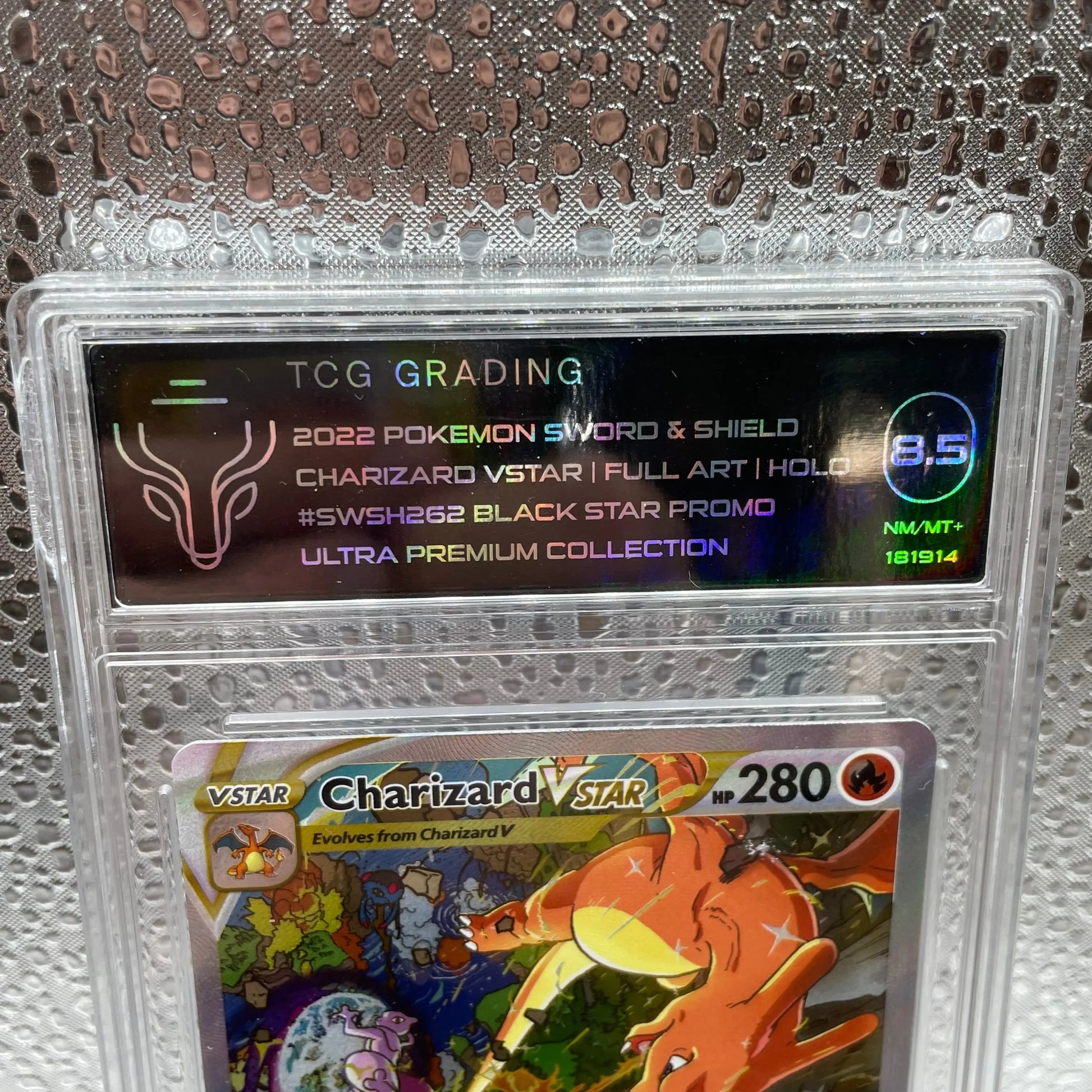 Charizard V Star SWSH262 Graded TCG 8.5 Pokemon TCG FRENLY BRICKS - Open 7 Days