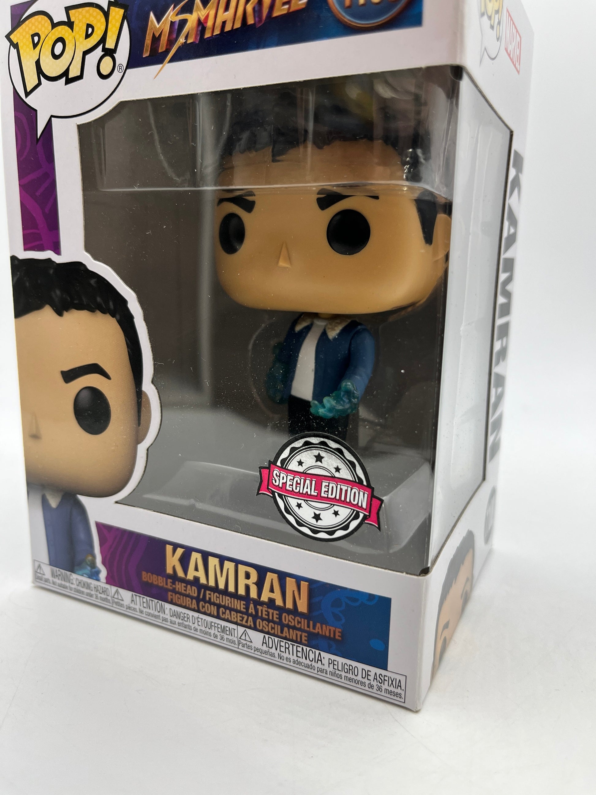 Funko POP! Marvel Ms Marvel Kamran #1108 - Special Edition - Vinyl Collectable FRENLY BRICKS - Open 7 Days