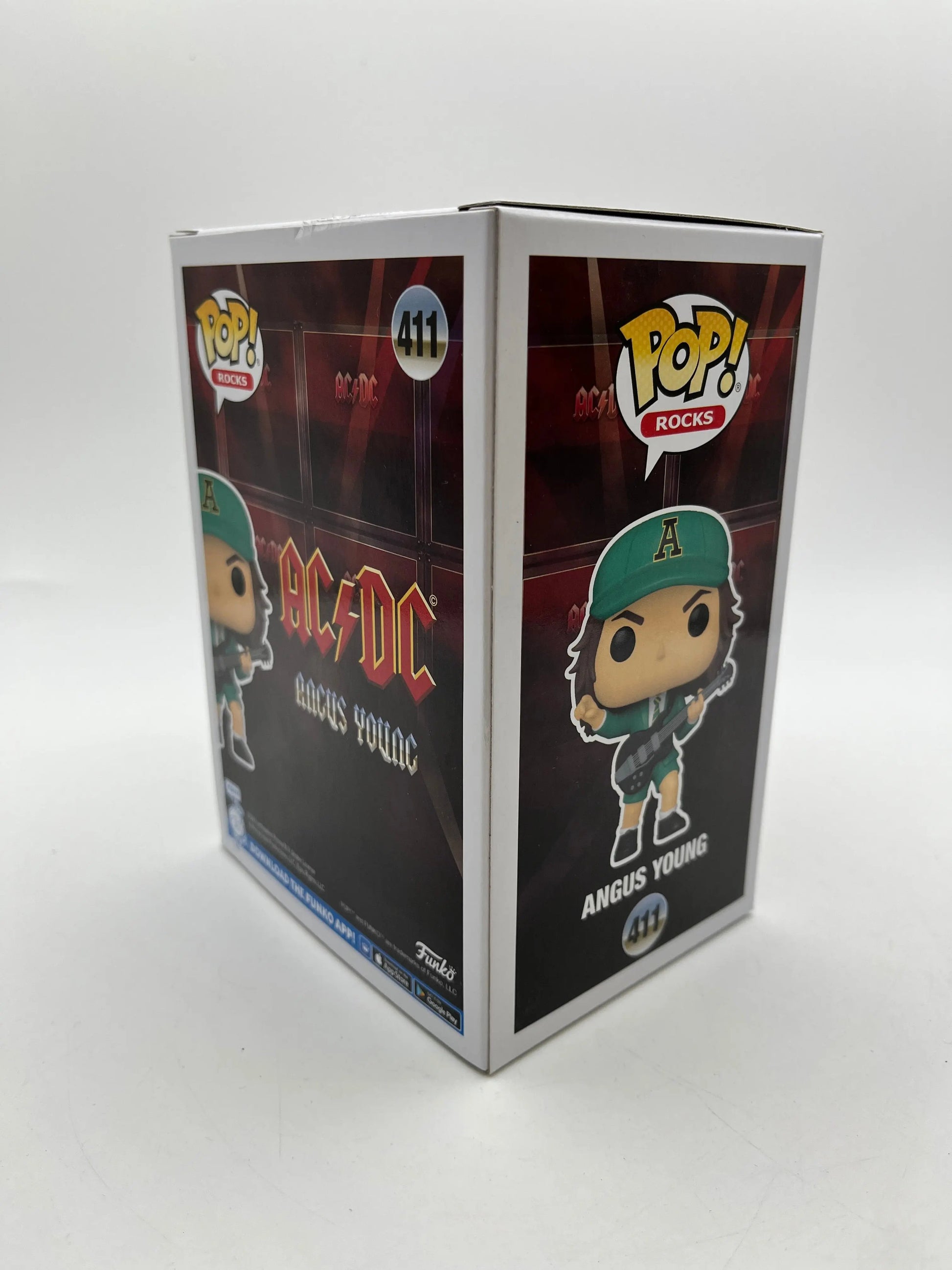 Funko POP! Rocks AC/DC Angus Young #411 - Vinyl Collectable FRENLY BRICKS - Open 7 Days