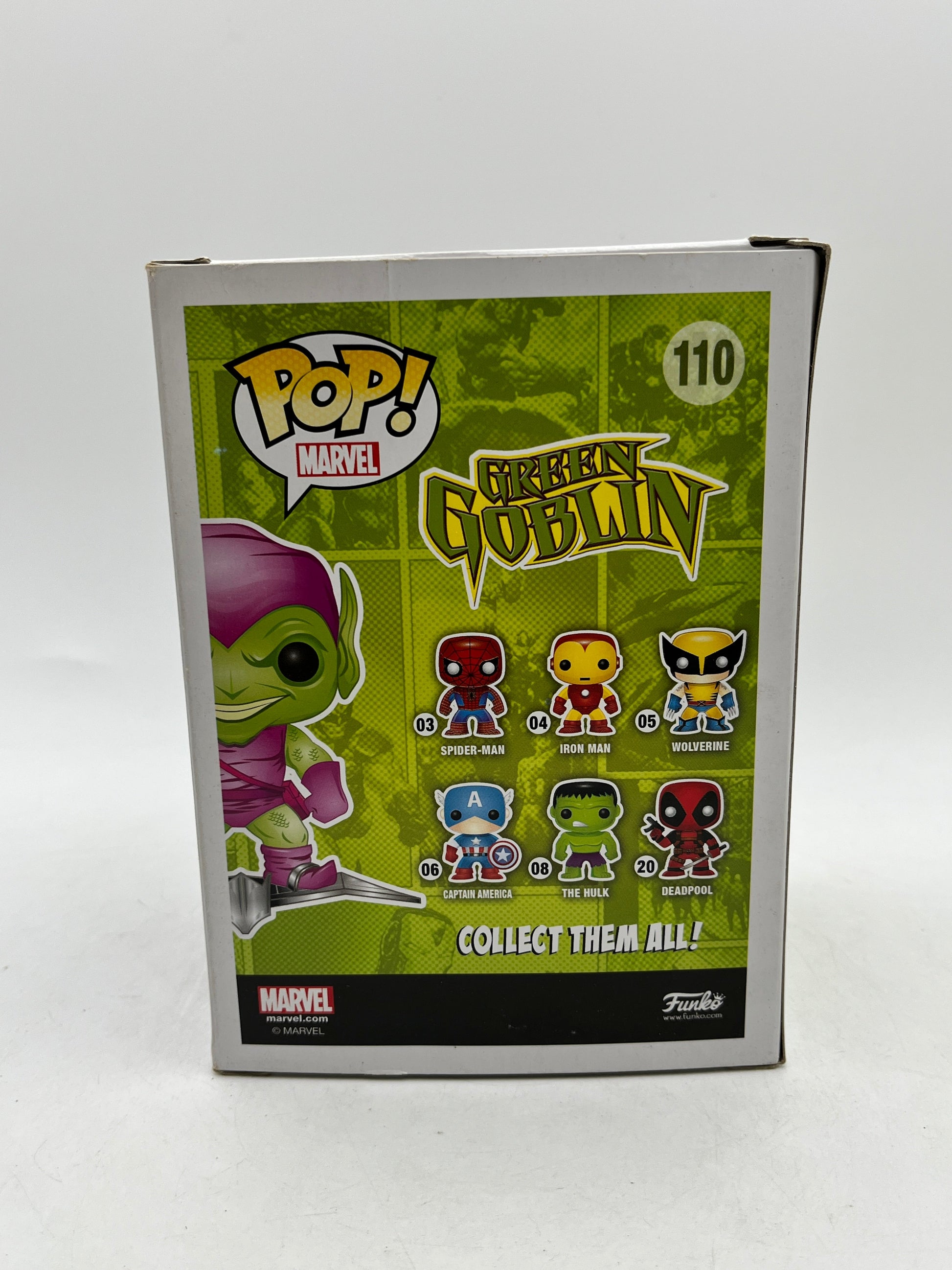 Funko POP! Marvel - Green Goblin #110 - Glow 2016 Summer Convention Exclusive FRENLY BRICKS - Open 7 Days