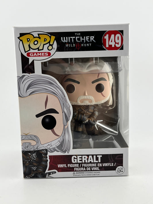 Funko POP! Games The Witcher - Geralt #149 - Vinyl Collectable FRENLY BRICKS - Open 7 Days