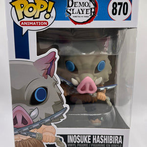 Funko Pop! Vinyl Demon Slayer: Kimetsu no Yaiba Series - Inosuke Hashibira #870 FRENLY BRICKS - Open 7 Days