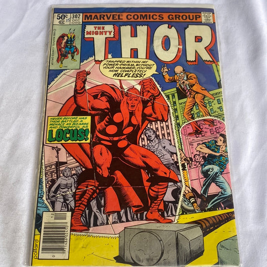 Marvel Comics : The Mighty Thor! #302 FRENLY BRICKS - Open 7 Days