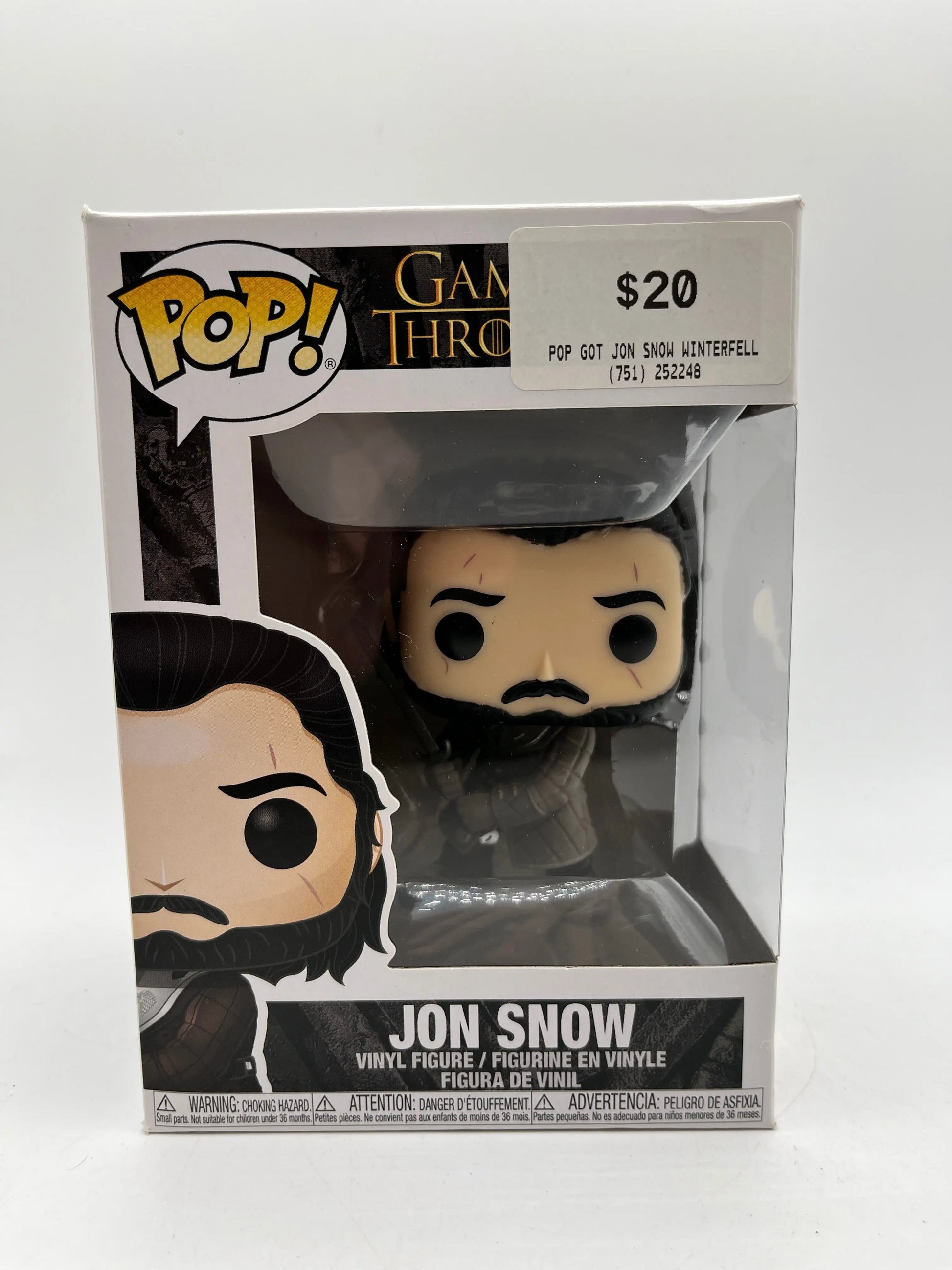 Funko POP! Television Game Of Thrones Jon Snow #80 - Vinyl Collectable FRENLY BRICKS - Open 7 Days