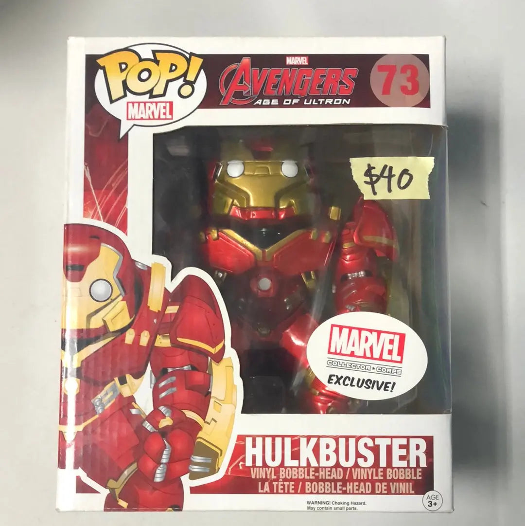 Hulkbuster Avengers Age of Ultron #73 Funko Pop! Marvel Collector Corps Excl - FRENLY BRICKS - Open 7 Days