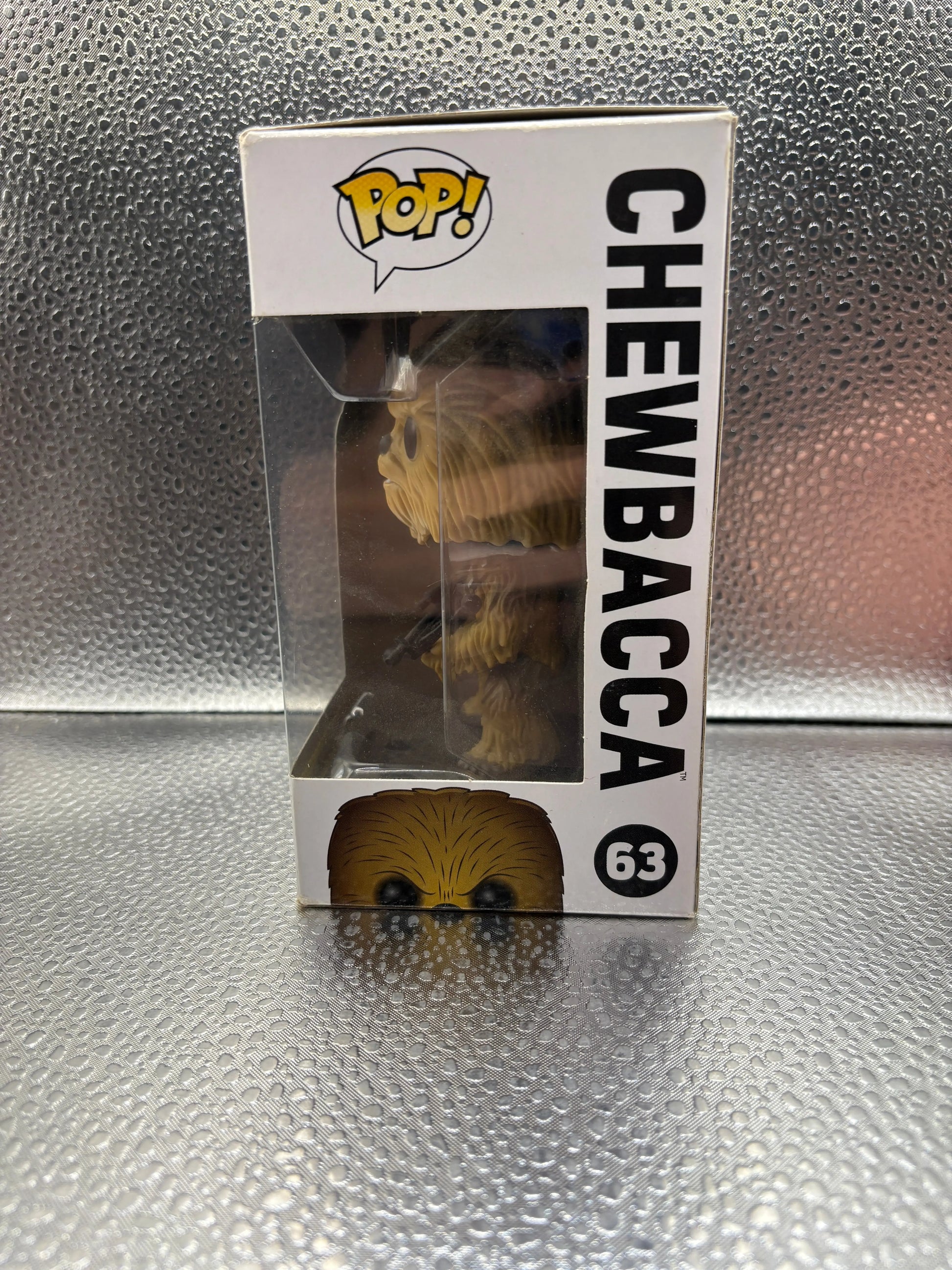 FUNKO Pop Vinyl Chewbacca #63 FRENLY BRICKS - Open 7 Days