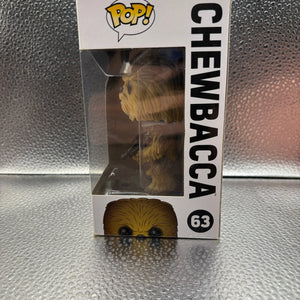 FUNKO Pop Vinyl Chewbacca #63 FRENLY BRICKS - Open 7 Days