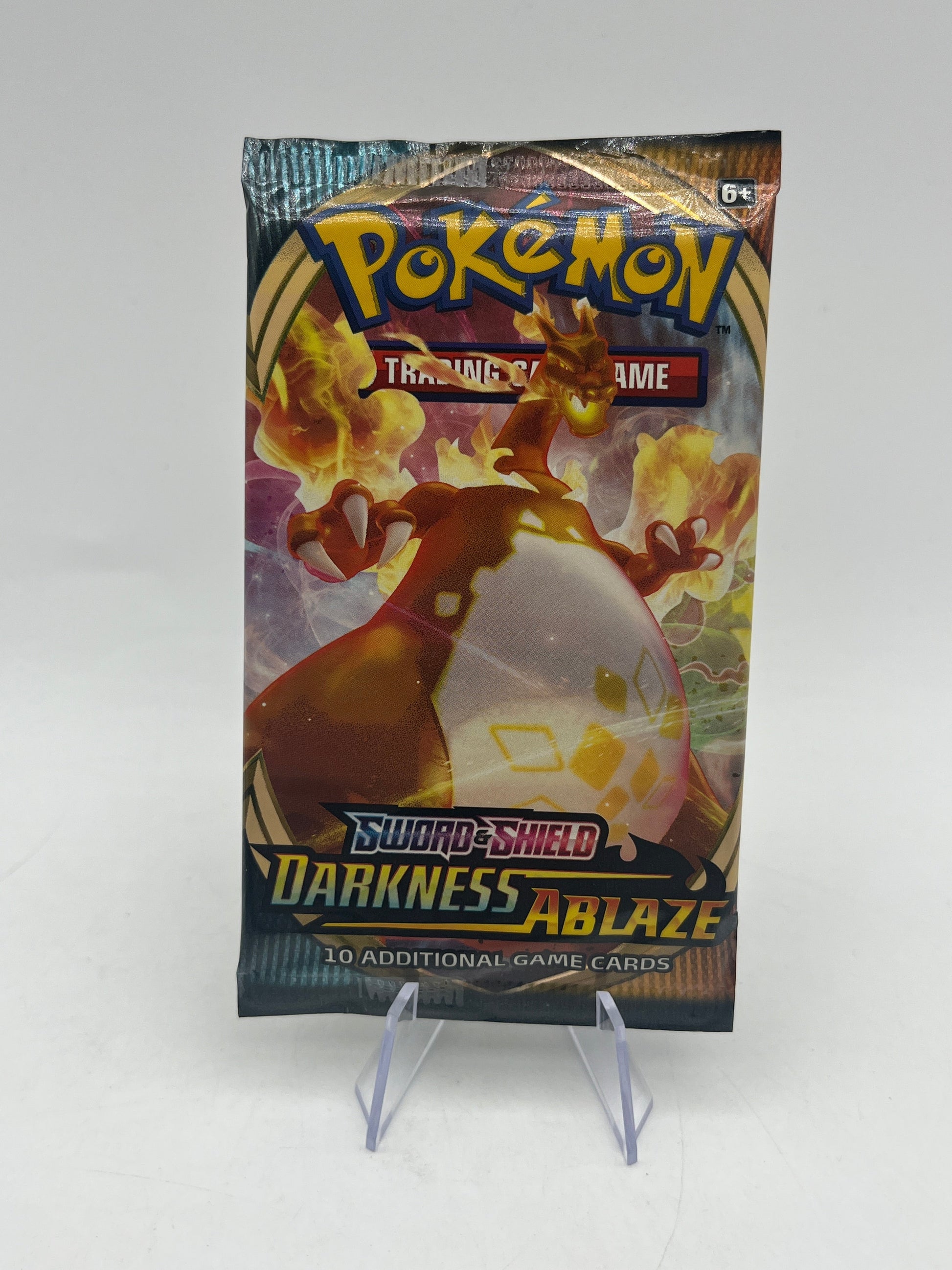 Pokemon TCG Sword & Shield Darkness Ablaze Booster Pack Art Set SEALED x4 FRENLY BRICKS - Open 7 Days