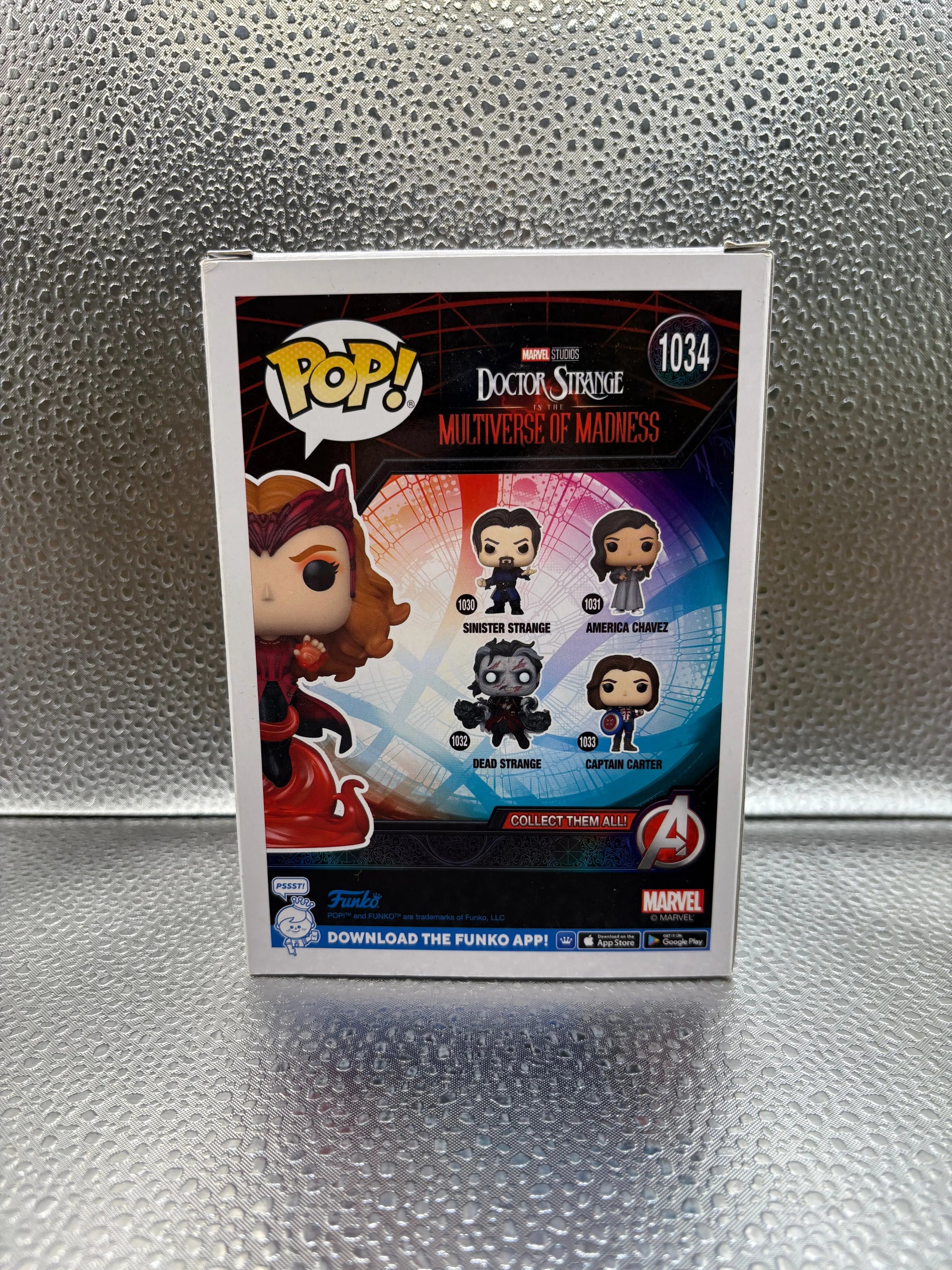 Funko pop vinyl #1034 Doctor Strange Scarlet Witch FRENLY BRICKS - Open 7 Days