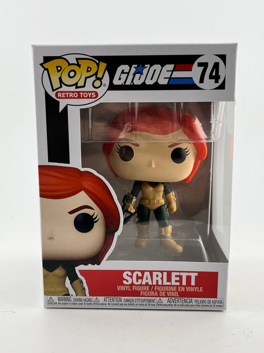 Funko POP! Retro Toys G.I.Joe - Scarlett #74 - Vinyl Collectable FRENLY BRICKS - Open 7 Days