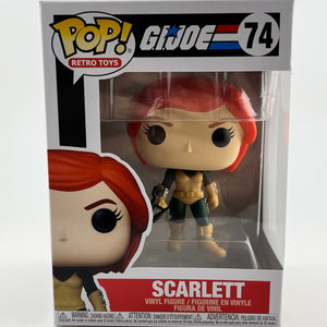 Funko POP! Retro Toys G.I.Joe - Scarlett #74 - Vinyl Collectable FRENLY BRICKS - Open 7 Days