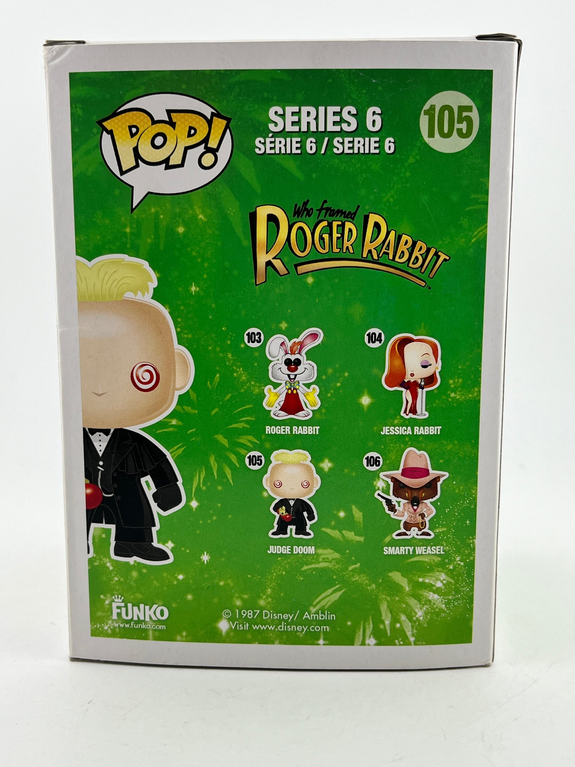 Funko POP! Disney - Judge Doom #105 - Vinyl Collectable FRENLY BRICKS - Open 7 Days