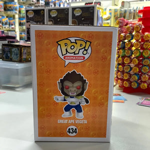 Funko POP Dragon Ball Z Great Ape Vegeta - NYCC Shared Exclusive  2018 FRENLY BRICKS - Open 7 Days