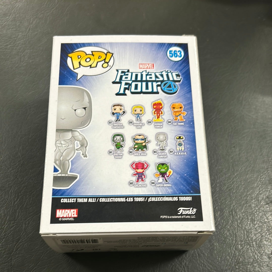 Funko POP! Marvel: Fantastic Four #563 Silver Surfer FRENLY BRICKS - Open 7 Days