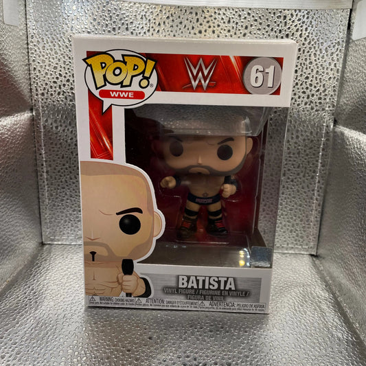 Funko POP! WWE Dave Batista #61 Vinyl Figure VAULTED NIB FRENLY BRICKS - Open 7 Days