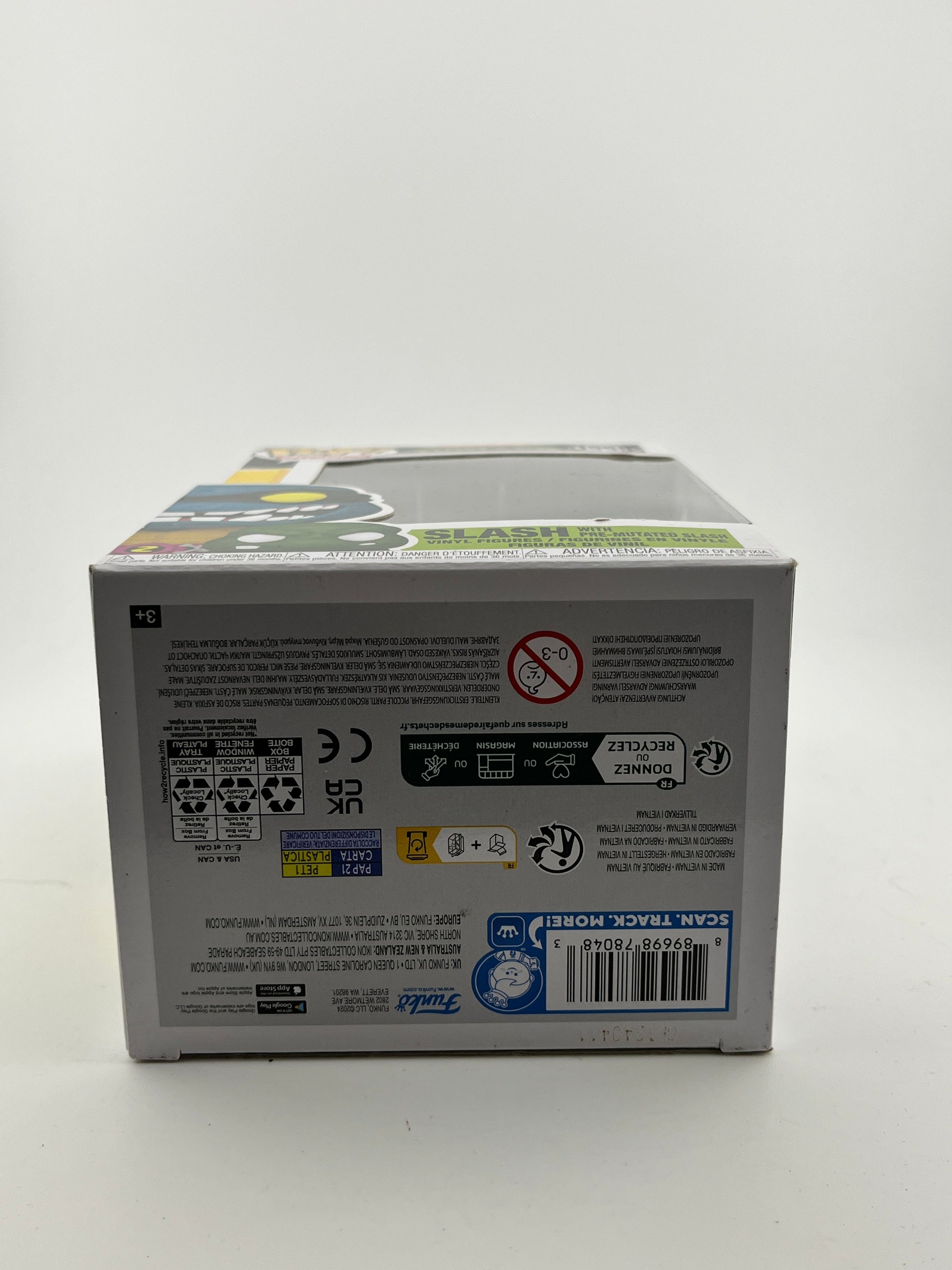 Funko POP! Television TMNT - Slash With Pre Mutated Slash #1558 - Vinyl Collectable FRENLY BRICKS - Open 7 Days