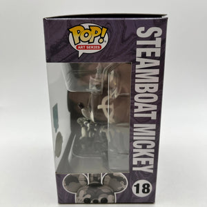 Funko POP! Disney Art Series Limited Edition Steamboat Mickey #18 FRENLY BRICKS - Open 7 Days