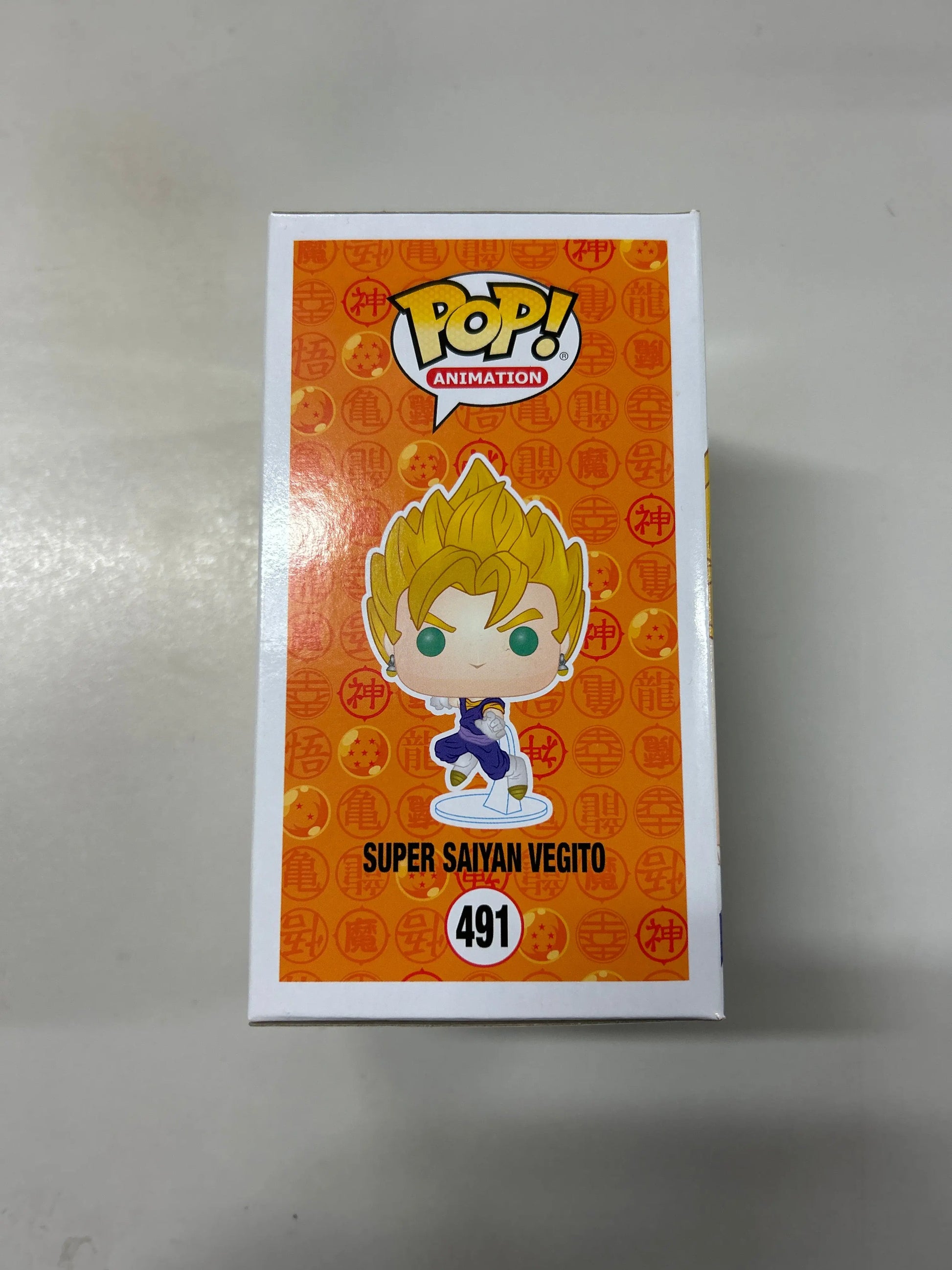 Pop Vinyl Dragon Ball Z #491 Super Saiyan Vegito FRENLY BRICKS - Open 7 Days