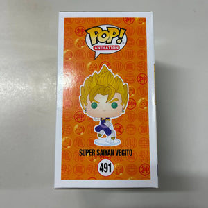 Pop Vinyl Dragon Ball Z #491 Super Saiyan Vegito FRENLY BRICKS - Open 7 Days