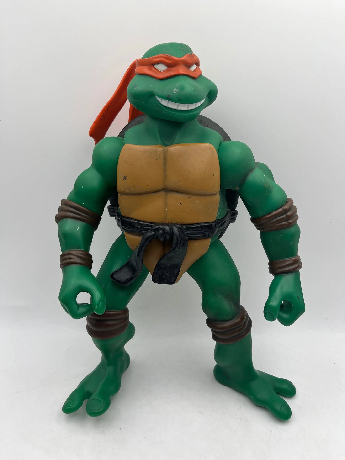 Vintage TMNT Michaelangelo 12" Large Teenage Mutant Ninja Turtles Figure 2002 FRENLY BRICKS - Open 7 Days