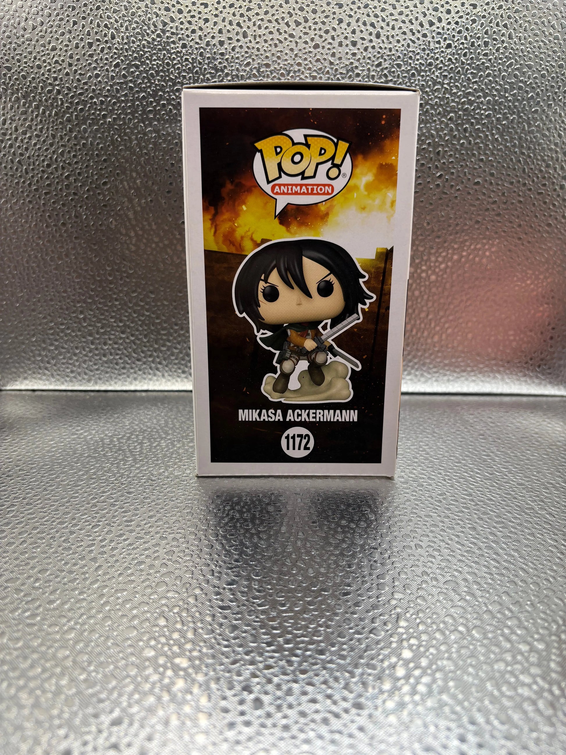 Funko pop Vinyl #1172 Attack On Titan Mikasa Ackermann FRENLY BRICKS - Open 7 Days